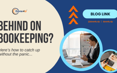 Behind on Bookkeeping? Here’s How to Catch Up Without the Stress