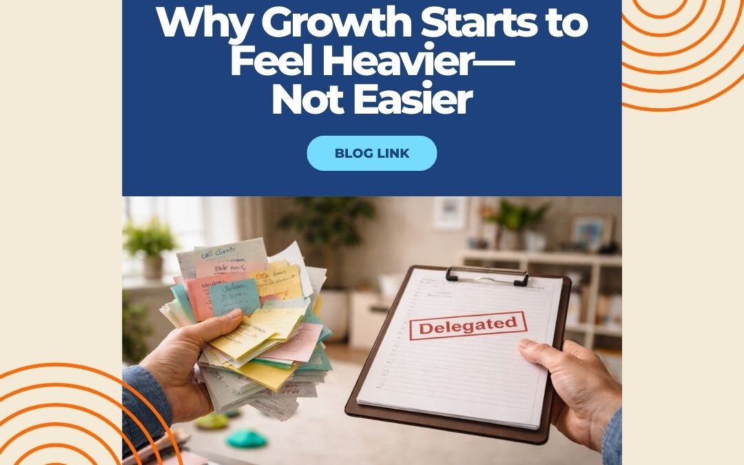 Why Growth Starts to Feel Heavier – Not Easier