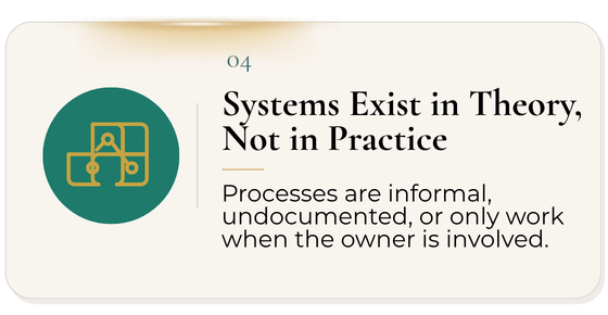 Systems exist in theory, not in practice
